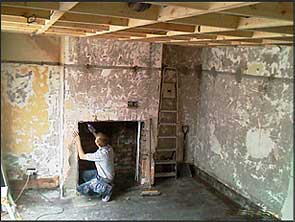 before-plastering