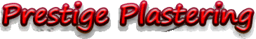 prestige plastering stoke staffordshire logo